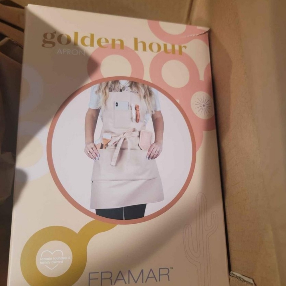 Framar golden hour apron